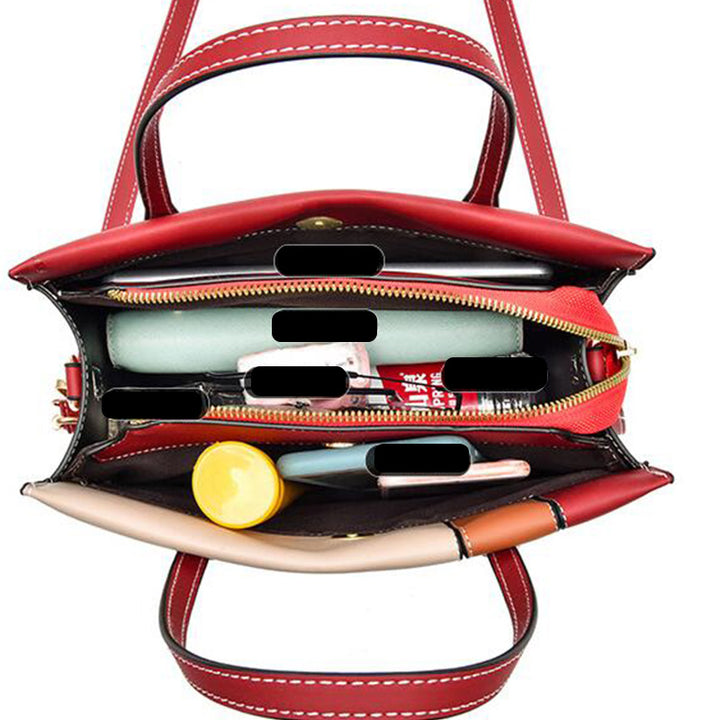 Bolsa de Couro Feminina Yogodlns