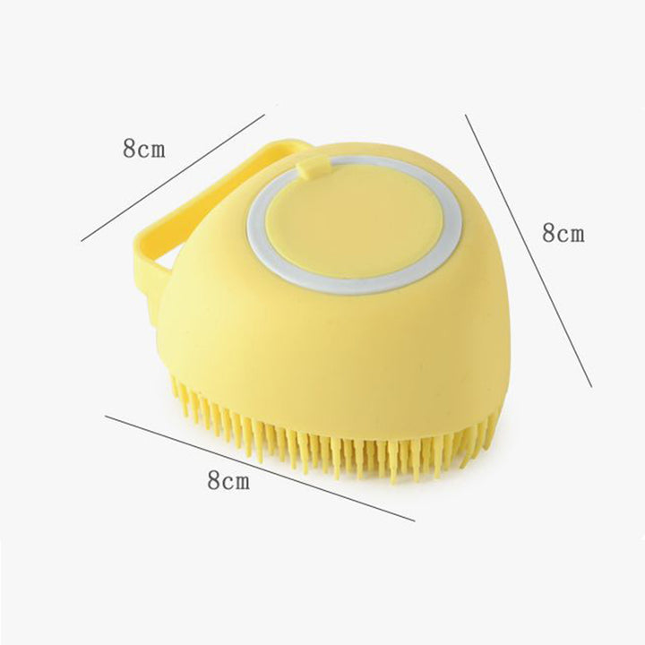 Escova Macia de Silicone para Pets