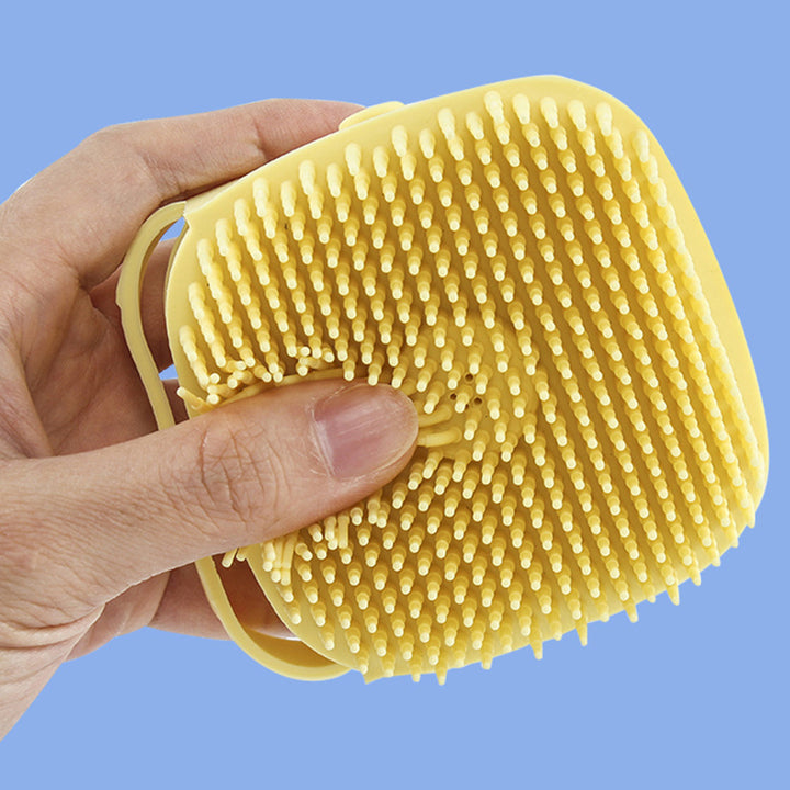 Escova Macia de Silicone para Pets