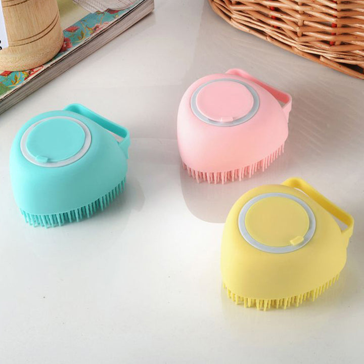 Escova Macia de Silicone para Pets