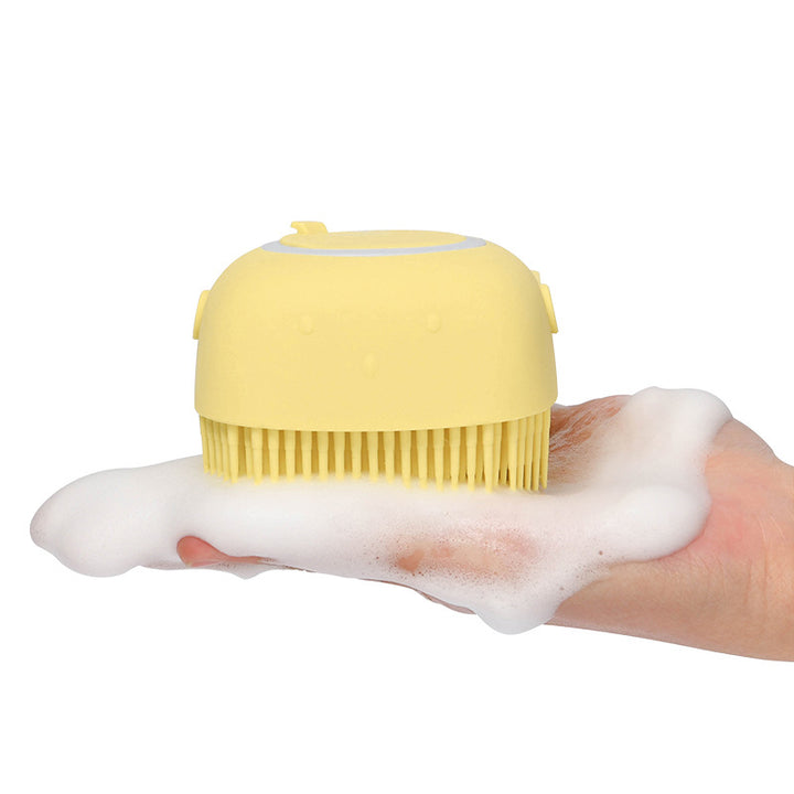 Escova Macia de Silicone para Pets