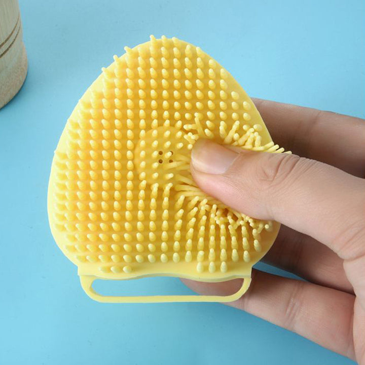 Escova Macia de Silicone para Pets