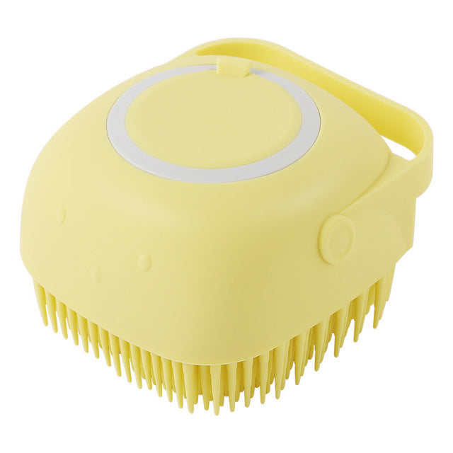 Escova Macia de Silicone para Pets
