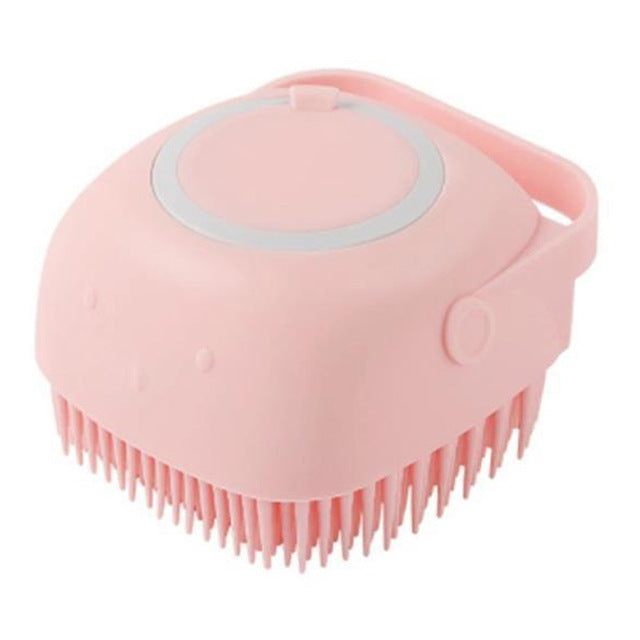 Escova Macia de Silicone para Pets