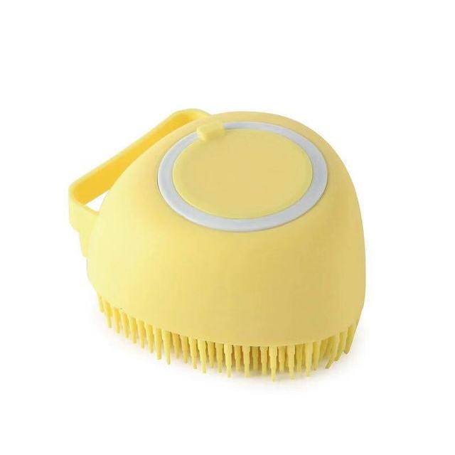 Escova Macia de Silicone para Pets