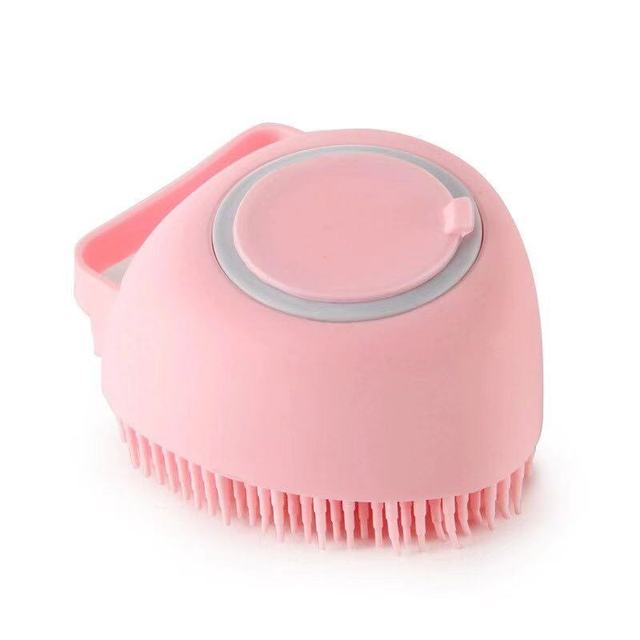 Escova Macia de Silicone para Pets